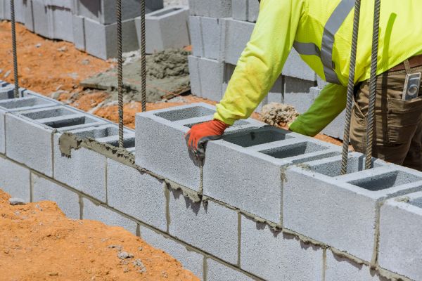 Concrete Blocks Installation in Santa Monica