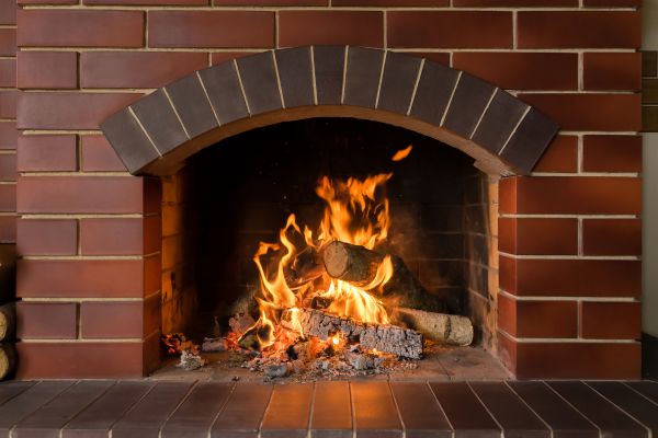 Brick Fireplace Installation in Santa Monica