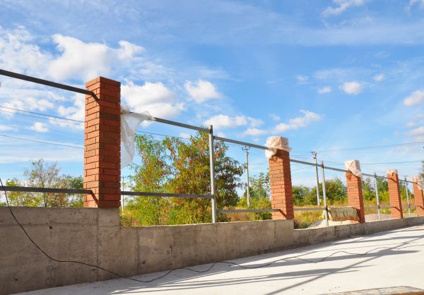 Brick Pillar Installation in Santa Monica